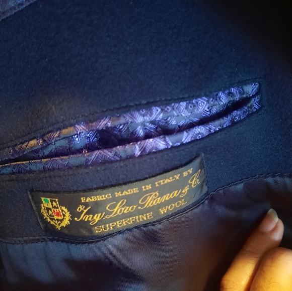 Loro piana coat virgin super fine  wool - Picture 4 of 15